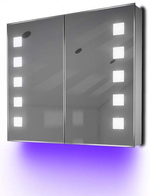 Image of Ambient Demist Bathroom Cabinet With Sensor & Internal Shaver Socket K81u