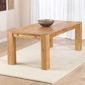 Mark Harris Furniture Madrid Chunky Solid Oak Dining Table - 200 cm