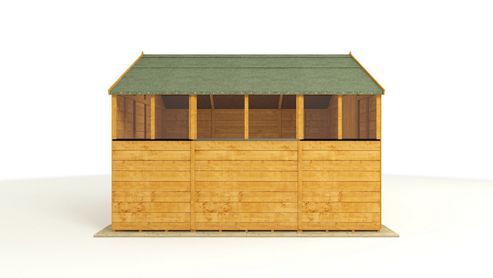 BillyOh 4000M Lincoln Tongue and Groove Double Door Apex Garden Shed 