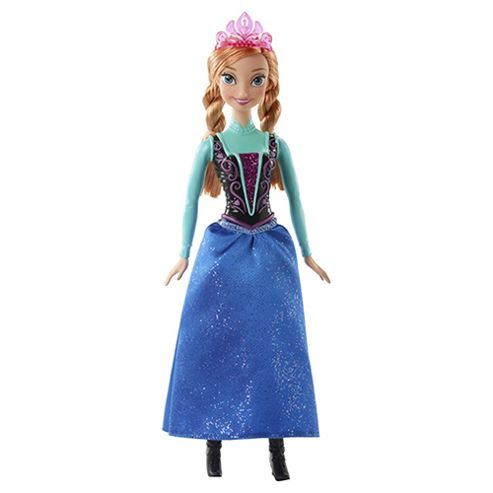 Image of Disney Princess Frozen Sparkle Anna Doll