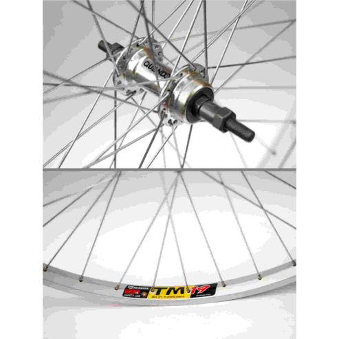 Image of Momentum Weinmann/quando 26 Wheel: Silver Rear