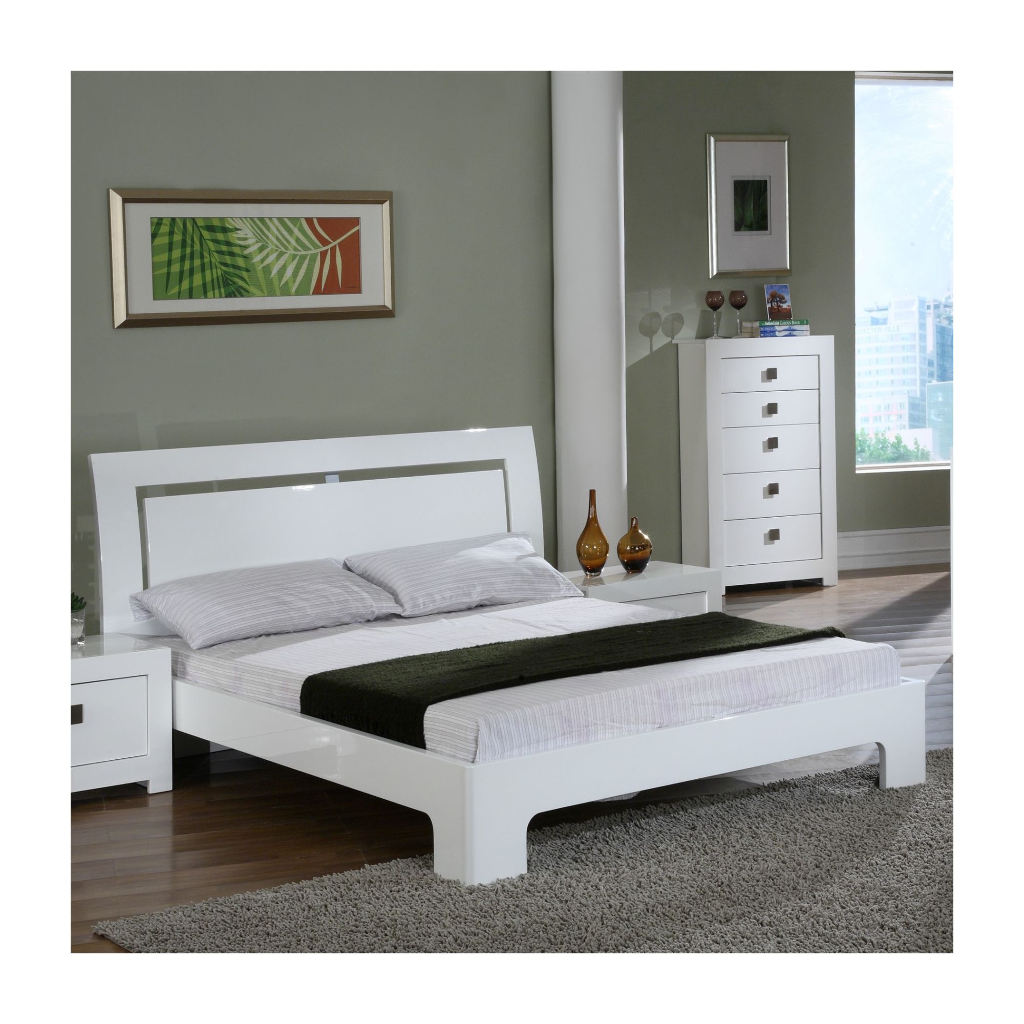 World Furniture Bari Bed Frame - Double at Tesco Direct