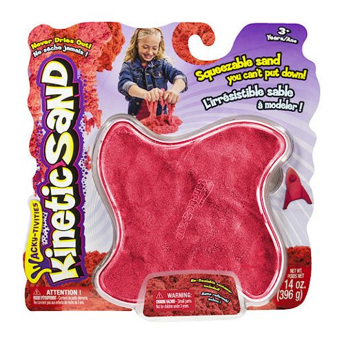 Image of Kinetic Sand Red Neon Sand 396g