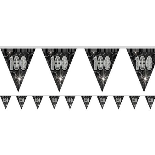 Image of Dazzling Effects 100th Flag Banner - 12ft (each)