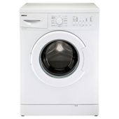 Beko WMB51221W Washing Machine, 5kg Wash Load, 1200 RPM Spin, A+ Energy Rating. White