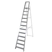 Industrial 12 Tread Platform Step Ladder
