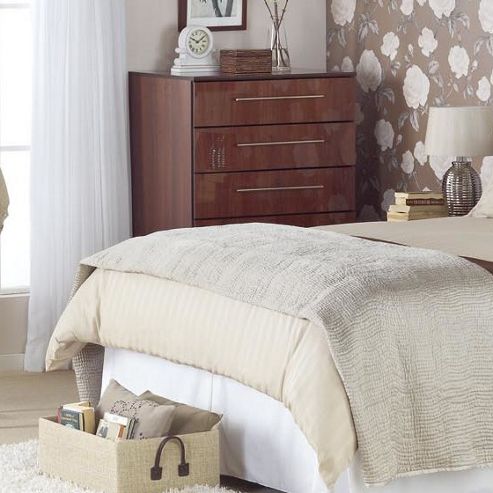 Image of Ideal Furniture New York Six Drawer Chest - Beech
