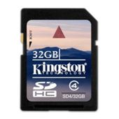 Kingston 32GB SDHC Card