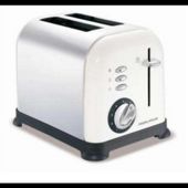 Morphy Richards \"44325\" White Accents 2 Slice Toaster