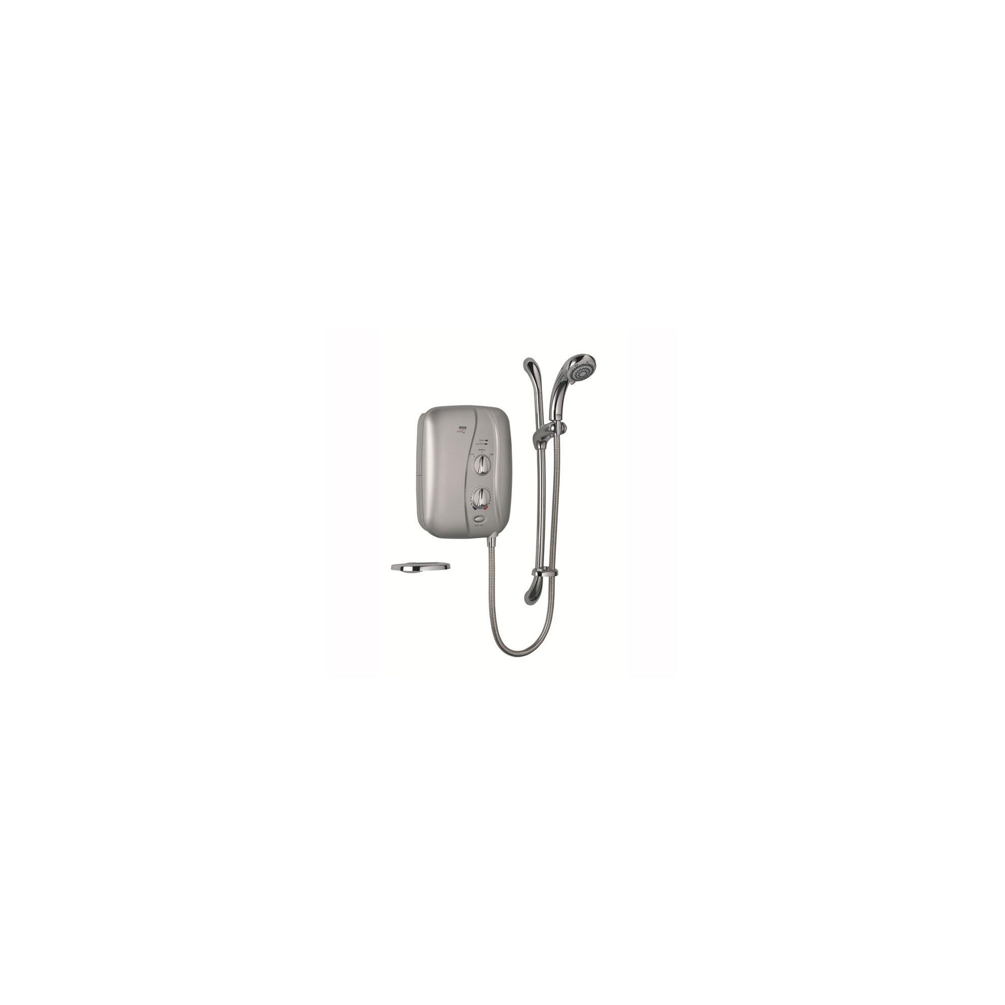 Mira Elite ST 9.8 kW Electric Shower with Sensi-Flo, Satin Chrome at Tesco Direct