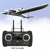 First Person View Spy Hawk RC Glider and Camera