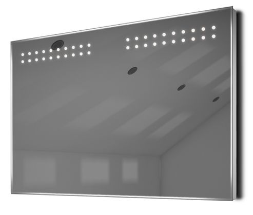 Image of Ambient Ultra-slim Led Bathroom Mirror With Demister Pad & Sensor K14w