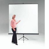 Metroplan Budget Tripod Portable Projection Screen 125cm Wide