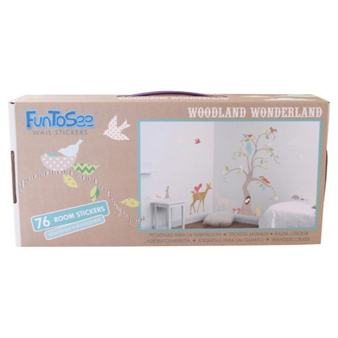 Image of Funtosee Woodland Tree Wall Stickers