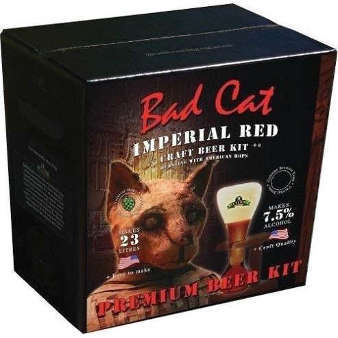 Image of Bulldog Bad Cat Imperial Red (abv 7.5%) 40 Pint Kit