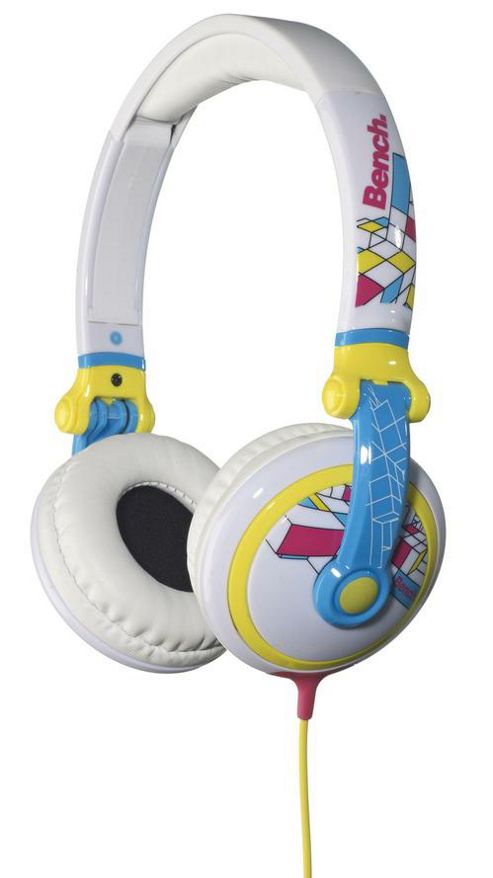 Image of Lazerbuilt Bench Rhythm On Ear Foldable Headphones - Geo