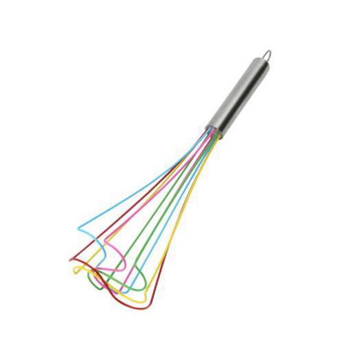 Image of Farringdon Multi Coloured Silicone Whisk - 30cm
