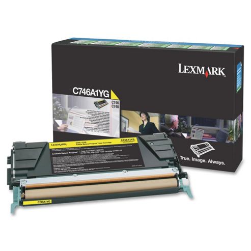 Image of Lexmark (yellow) Toner Cartridge For C746/c748 Printers