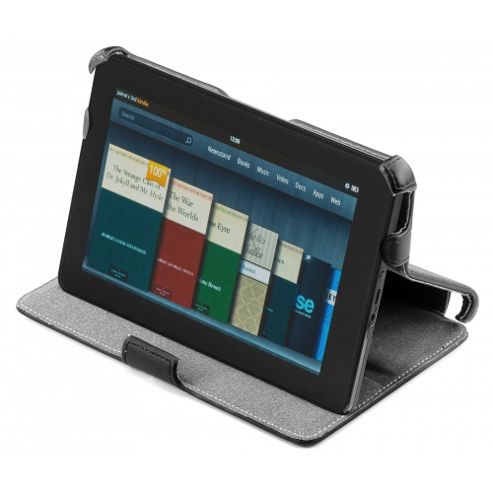 Image of Executive Amazon Kindle Fire Leather Effect Case With Stand Function