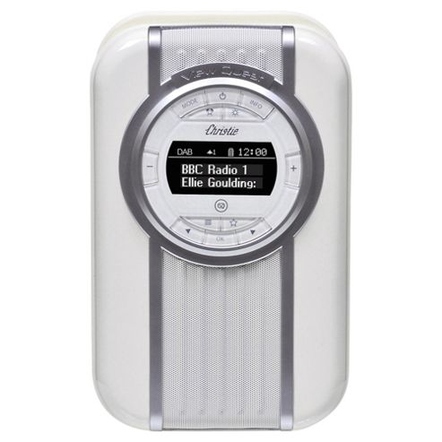Image of View Quest Christie Dab/dab+/fm Radio With Bluetooth Speaker Cream