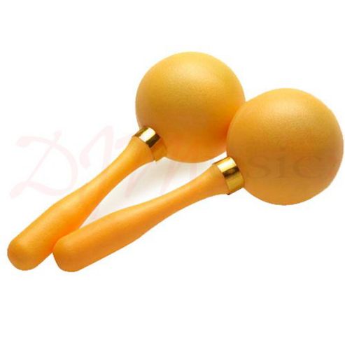 Image of Stagg Yellow Plastic Maracas