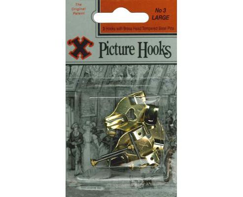 Image of Shaw No3 Double Picture Hooks Blister