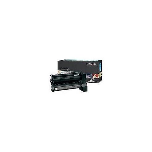 Image of Lexmark C77x Black Return Program Print Cartridge (yield 6,000 Pages)