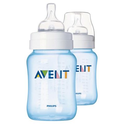 Philips Avent Classic Bottle Blue 2X 260Ml