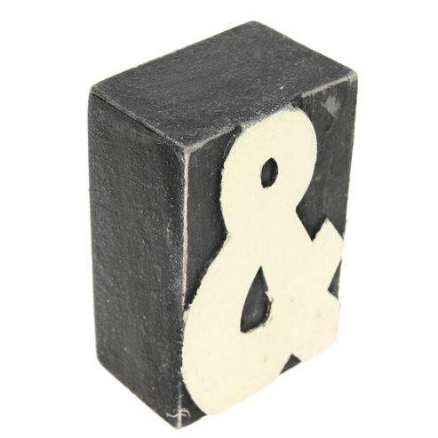 Image of Block Letter - &