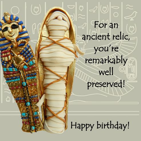 Image of Holy Mackerel Ancient Relic Greetings Card