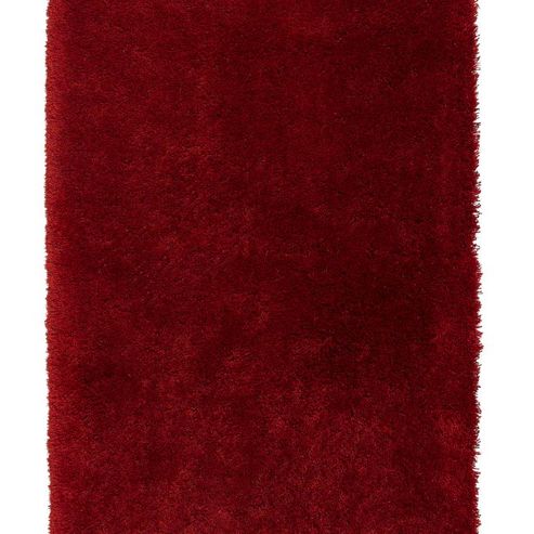 Image of Oriental Carpets & Rugs Arctic Red Tufted Rug - 220cm L X 145cm W