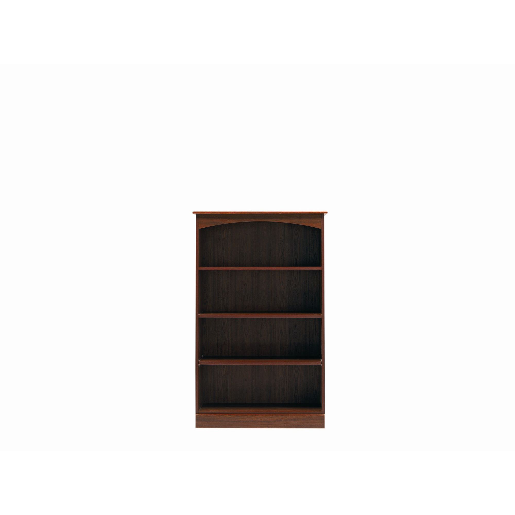 Caxton Byron Medium Height Wide Bookcase in Mahogany at Tesco Direct