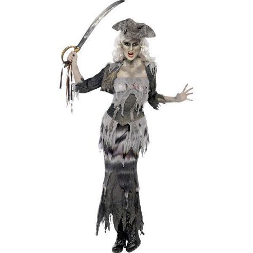 Image of Ghost Ship Goulina - Adult Costume Size: 16-18