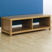 Elements Utah Wide TV Stand - Oak
