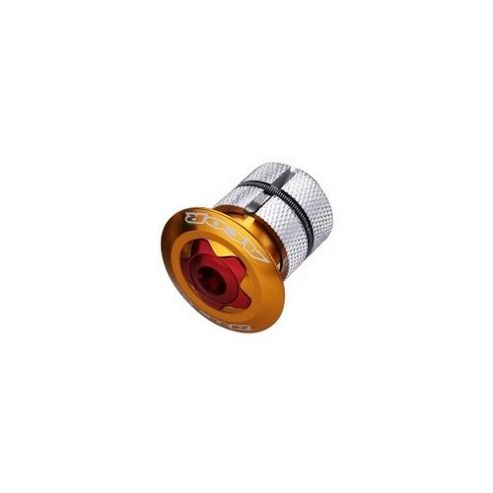 Image of Acor 11/8inch Cnc Reuseable Ahead Plug: Gold