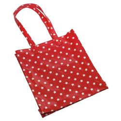 Tesco Canvas Shopping Bag, Red