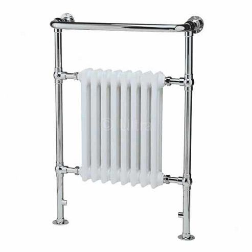 Image of Ultra Rochester Heated Towel Rail In Chrome