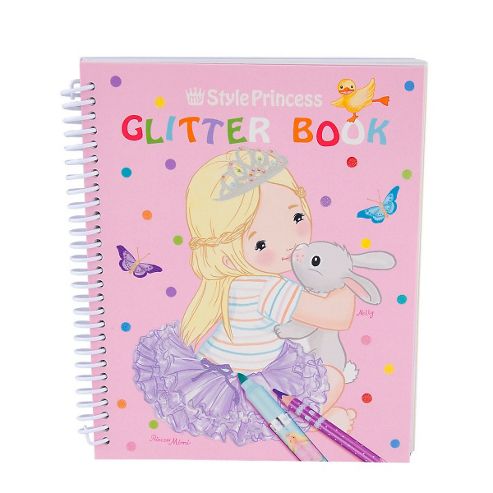 Image of Depesche Style Princess Glitter Colouring Book