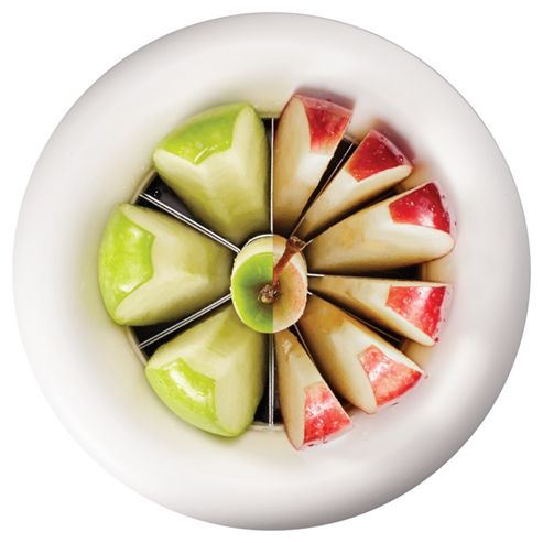Image of Dexam 360 Wedgie Apple Corer And Slicer, 6 Or 12 Wedges