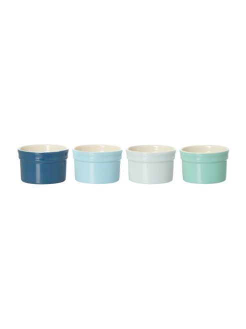 Image of Linea Maison Ramekin Set Of 4, Mixed Blue