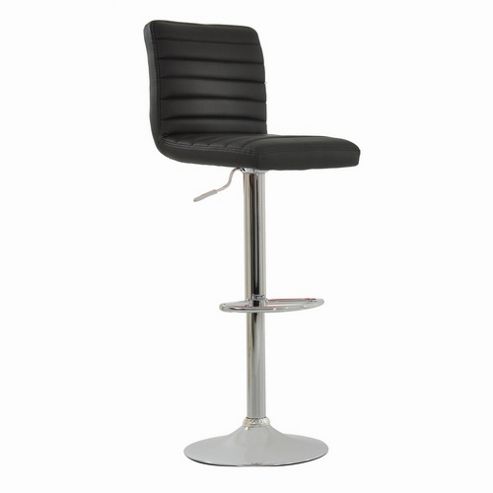 Image of Apollo Brown Faux Leather Bar Stool