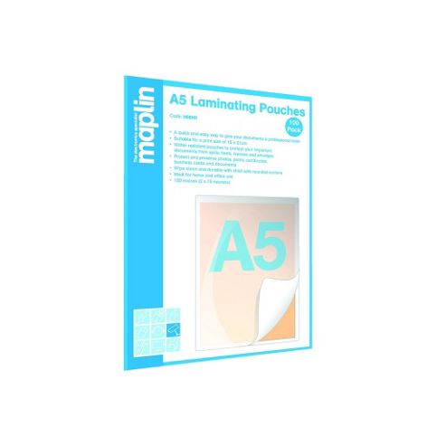Image of A5 Laminating Pouches 100-pack