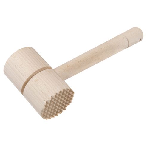 Image of Tesco Wooden Meat Tenderiser