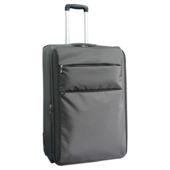 Tesco 2-Wheel Ultra Lightweight Suitcase, Grey Large