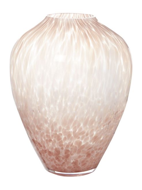 Image of Casa Couture Onion Confetti Vase, Plum And White