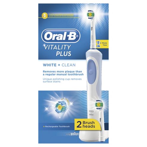 Image of Oral-b Power Vitality Plus White & Clean