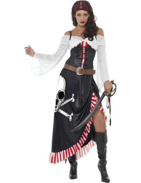 Image of Sultry Swashbuckler - Adult Costume Size: 12-14