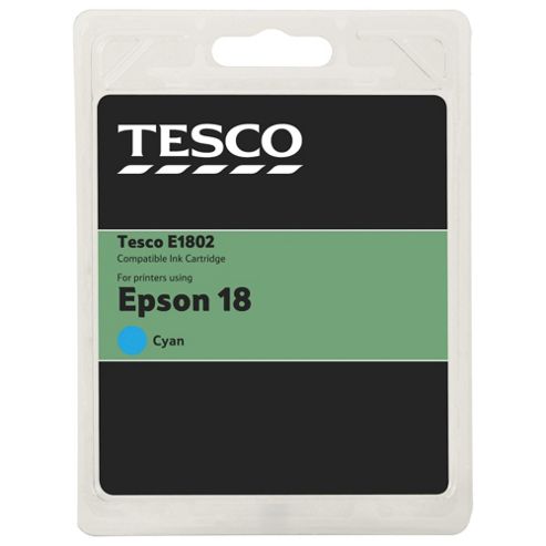 Image of Tseco (epson T1802) Printer Ink Cartridge - Cyan