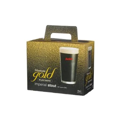 Image of Muntons Gold Home Brew Beer Kit - Imperial Stout - 40 Pints