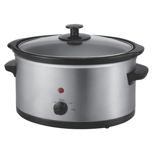 Buy Tesco Slow Cooker, 3L - Silver from our Slow Cookers range - Tesco